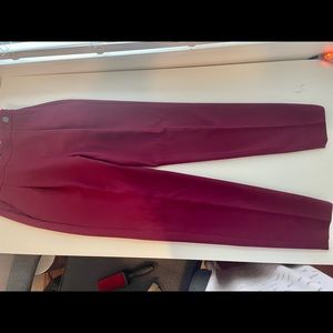 RW&CO dress pants, wine burgundy